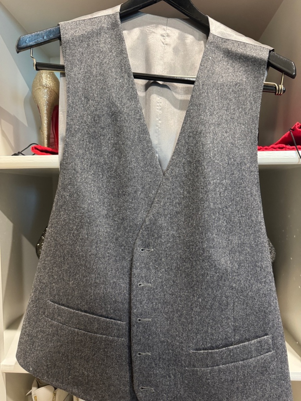 Armani Exchange Gray Men's Vest